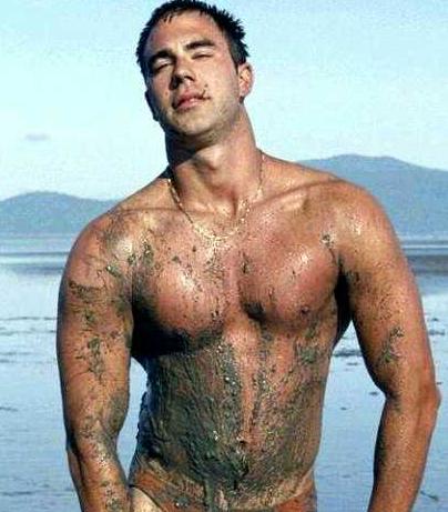 dirty muddy ocean lake daddy man