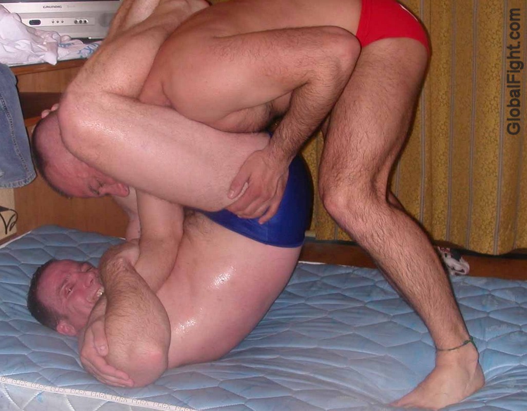 wrestling hotel sweaty studs